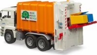Bruder Man TGA Szemetes autó - Sárga/fehér