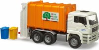 Bruder Man TGA Szemetes autó - Sárga/fehér