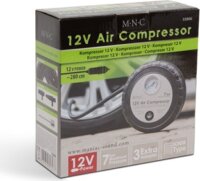 M.N.C 55806 Hordozható 12V Autós Kompresszor