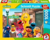Schmidt Spiele Szezám utca - Találkozás a régi jó barátokkal - 1000 darabos puzzle