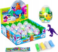 Lovin'Do Meglepetés dinó tojás gyurmával és figurával 80g - Vegyes