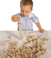 Eichhorn Natur 100 darabos építőkocka készlet