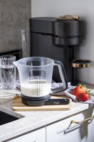 Adler AD 3178 Digitális konyhai mérleg mérőpohárral - Fekete/Átlátszó