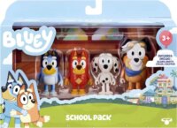 Moose Toys Bluey School pack figura készlet (4 darabos)
