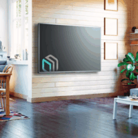 Onkron M7L-B 40"-75" LCD TV/Monitor fali tartó - Fekete
