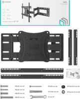 Onkron M7L-B 40"-75" LCD TV/Monitor fali tartó - Fekete