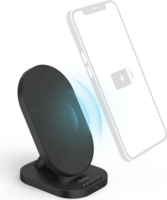 Hama 201685 FIC E3 Vezeték nélküli mobiltelefon töltő - Fekete (10W)
