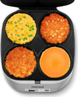 Rommelsbacher PC 1800 palacsintasütő 4 tányéros Ø 13,5 cm 1800 Watt - Szürke