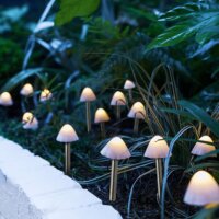 Garden of Eden 11243 Kültéri szolár lámpa - 12 db mini gomba