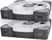 Thermaltake SWAFAN EX14 RGB 140mm Rendszerhűtő - Fekete (3db/csomag)