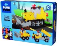 Plus-Plus 3 az 1-ben Útépítés 220 darabos építőjáték