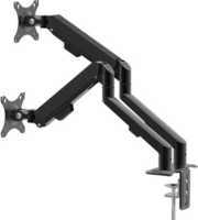 Delight 39684 30" LCD TV/Monitor asztali tartó kar - Fekete (2 kijelző)