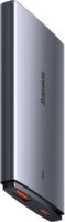 Baseus GaN5 Pro Ultra-Slim USB-C / USB-A Hálózati töltő - Szürke (65W)
