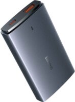 Baseus GaN5 Pro Ultra-Slim USB-C / USB-A Hálózati töltő - Szürke (65W)