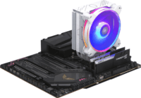 Cooler Master Hyper 212 Halo PWM ARGB CPU Hűtő - Fehér