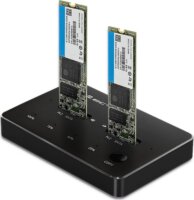 Qoltec 50310 SSD Dokkoló és klónozó állomás (USB 3.1 Type-C - M.2)