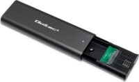 Qoltec 50311 M.2 NGFF USB 3.1 Type-C Külső SSD ház - Fekete