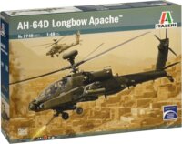 Italeri AH-64D Longbow Apache helikopter műanyag modell (1:48)