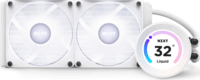NZXT Kraken Elite 240 RGB CPU Vízhűtés - Fehér
