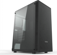 AIO Zephyr Számítógépház - Fekete