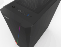 AIO Lumina Számítógépház - Fekete