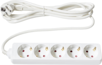 TOO PSW-530 250V Elosztó 5 aljzatos 3m - Fehér