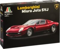 Italeri Lamborghini Miura Jota SVJ autó műanyag makett (1:24)