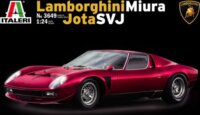 Italeri Lamborghini Miura Jota SVJ autó műanyag makett (1:24)