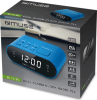 Muse M-10 Rádiós ébresztőóra - Kék