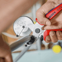 Knipex 90 25 25 Csővágó kompozit és műanyag csövekhez