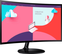 Samsung 24" S24C364EAU Ívelt Monitor