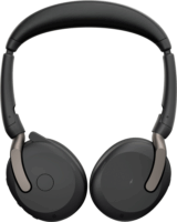 Jabra Evolve2 65 Flex Duo (UC) Wireless Headset - Fekete