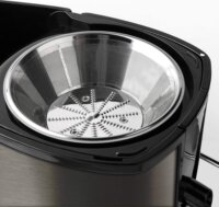 Black & Decker BXJE600E Gyümölcscentrifuga - Fekete/Ezüst