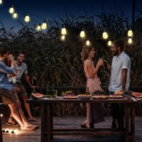 Garden of Eden 11747 Smart Kültéri napelemes fényfüzér 14,3m - RGB