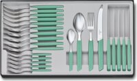Victorinox Swiss Modern Evőeszköz készlet - Zöld (24 db / csomag)