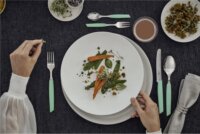 Victorinox Swiss Modern Evőeszköz készlet - Zöld (24 db / csomag)