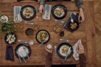 Victorinox Swiss Modern Evőeszköz készlet - Kék (24 db / csomag)