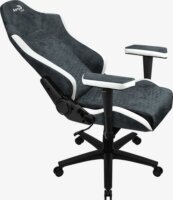 AeroCool Crown AeroSuede Gamer szék - Kék/Fehér