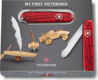 Victorinox My First VICTORINOX H zsebkés Svájci bicska - Átlátszó Piros