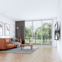 Stell SHO 5600 32"-55" LCD TV/Monitor fali tartó - Fekete