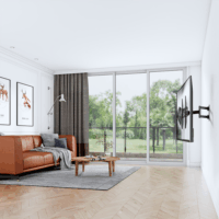 Stell SHO 5600 32"-55" LCD TV/Monitor fali tartó - Fekete