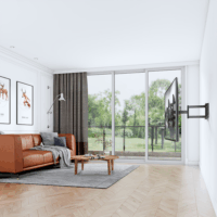 Stell SHO 5620 32"-70" LCD TV/Monitor fali tartó - Fekete