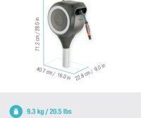 Gardena 18616-20 Garten RollUp M kerti tömlődob 20 m tömlővel