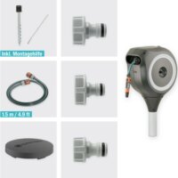 Gardena 18616-20 Garten RollUp M kerti tömlődob 20 m tömlővel