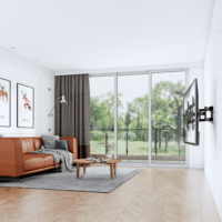 Stell SHO 5630 37"-80" LCD TV/Monitor fali tartó - Fekete