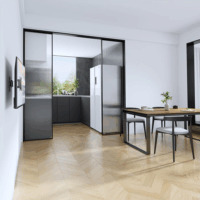 Stell SHO 4500 13"-27" LCD TV/Monitor fali tartó - Fekete