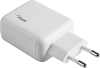 Akyga AK-CH-19 2x USB-C Hálózati töltő - Fehér (40W)