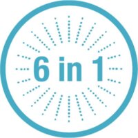 Gardena 13324-20 Micro-Drip-System Öntözőrendszer 6in1 szórófej (2db / csomag)