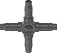 Gardena 13214-20 Micro-Drip-System Öntözőrendszer 4 utas kereszt elosztó Adapter 4,6mm (10db / csomag)