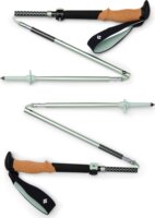 Black Diamond Pursuit FLZ Túrabot - Fekete/Zöld (125-140cm)